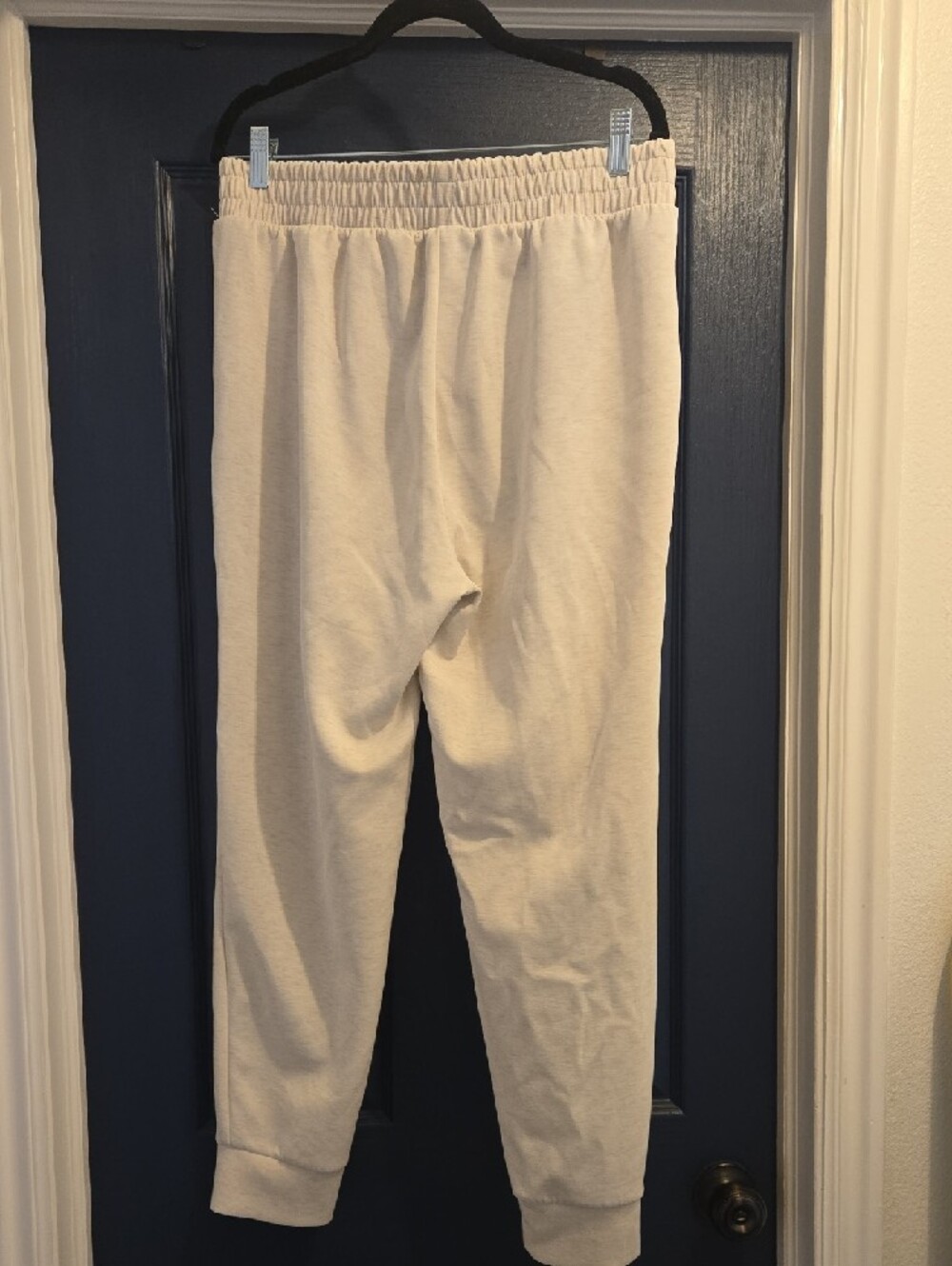 Avia LARGE TOP MED BOTTOM Cream Half-Zip Pullover & Jogger Set - Picture 5 of 5